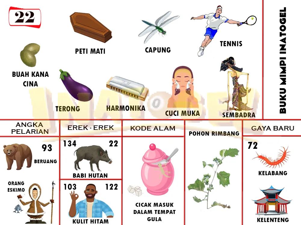 buku mimpi erek erek togel 22